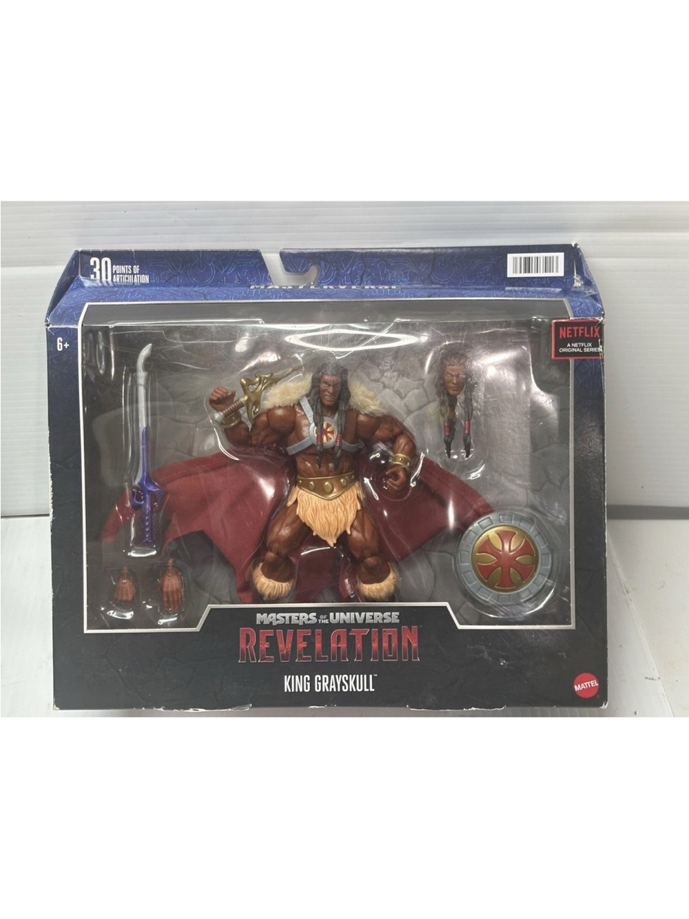 Masters of the Universe Revelation - King Greyskull Action Figure, Mattel